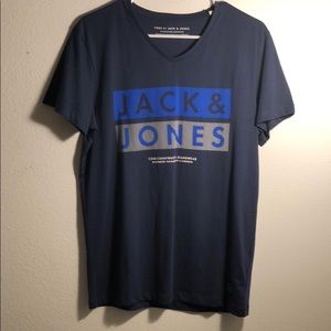 Men’s small Jack & Jones V neck tee